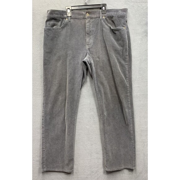 Jos. A. Bank Other - Jos. A. Banks 1905 Corduroy Pants Mens 5 Pocket Tailored Fit Gray 38X30